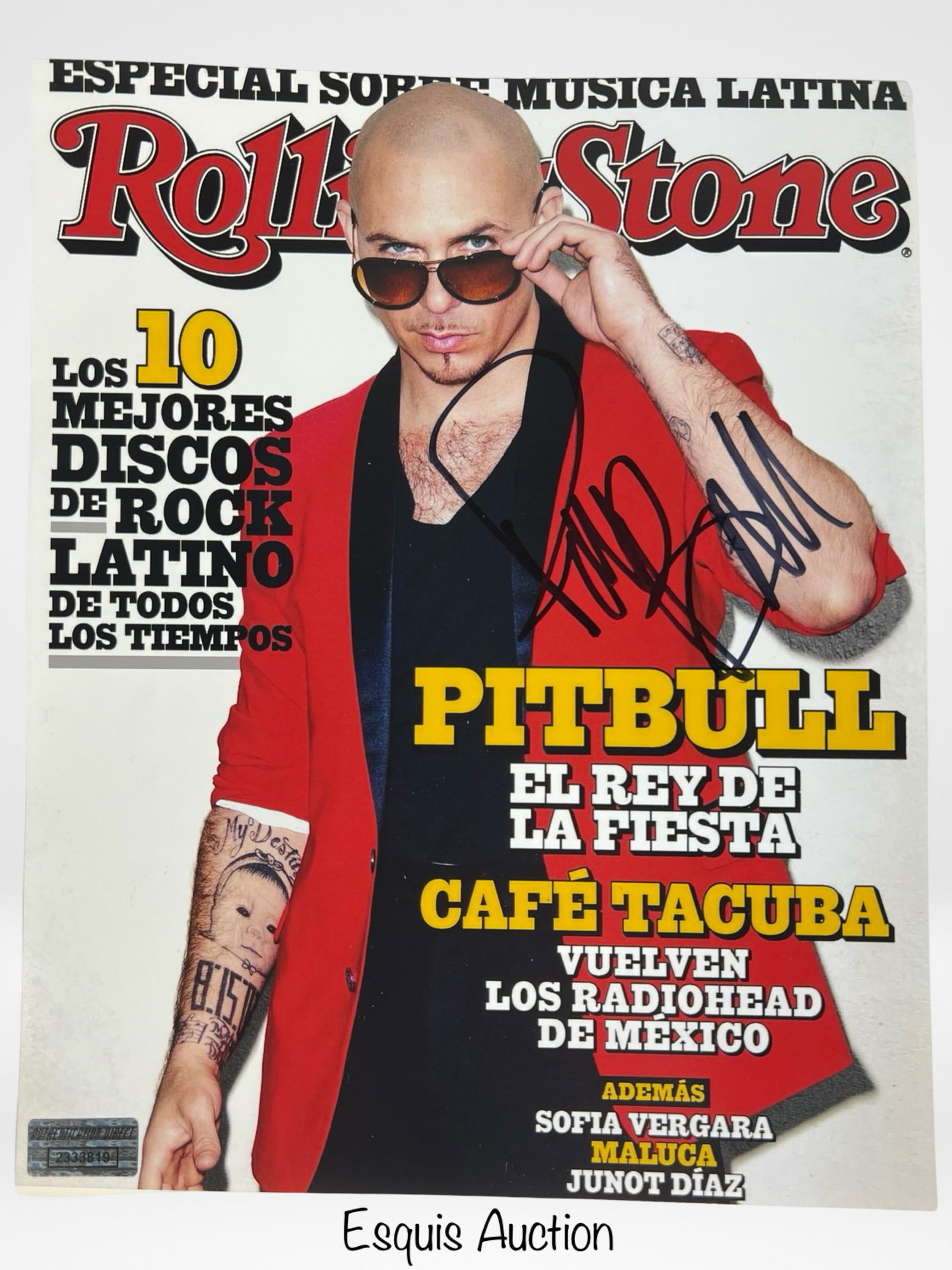 Pitbull- Armando Perez Signed/ Autographed Photo (1 of 3)