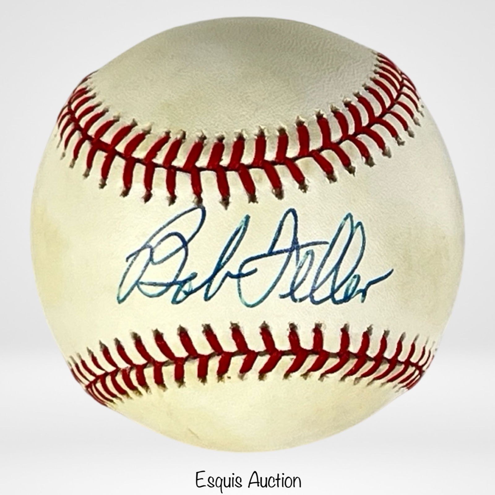 Bob Feller Cleveland Indians Signed Baseball (1 of 4)