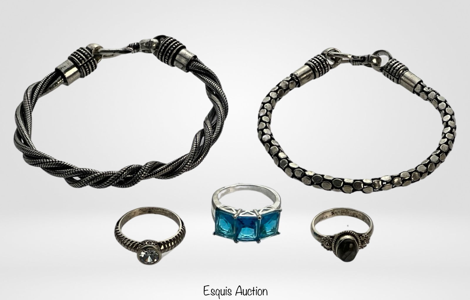 Sterling Silver Jewelry- Bracelets & Rings (1 of 9)