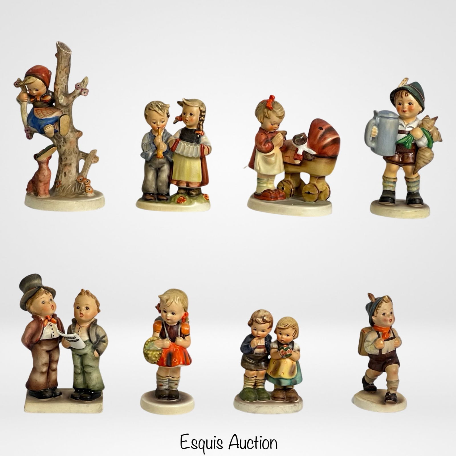 Collection of Hummel Goebel Porcelain Figurines (1 of 5)