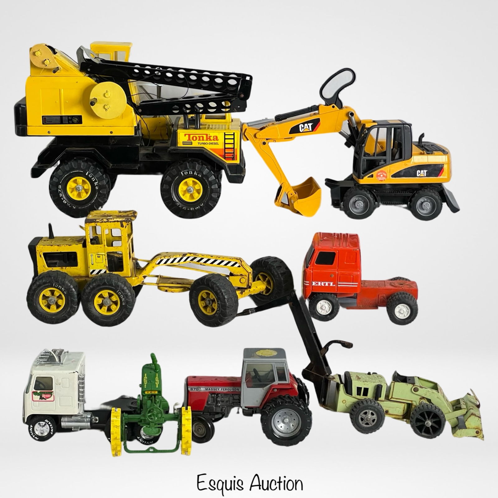 Vintage Construction & Farm Vehicle Models- Tonka (1 of 7)