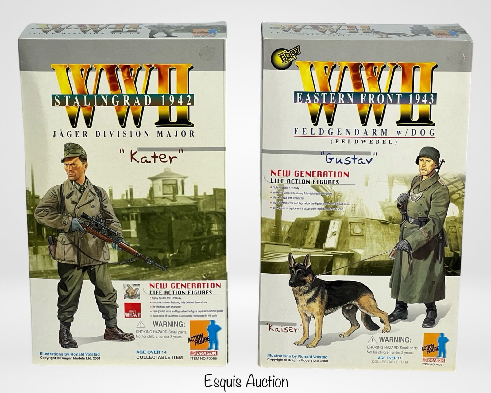 Dragon WWII German Soldiers Action Figures (1 of 3)