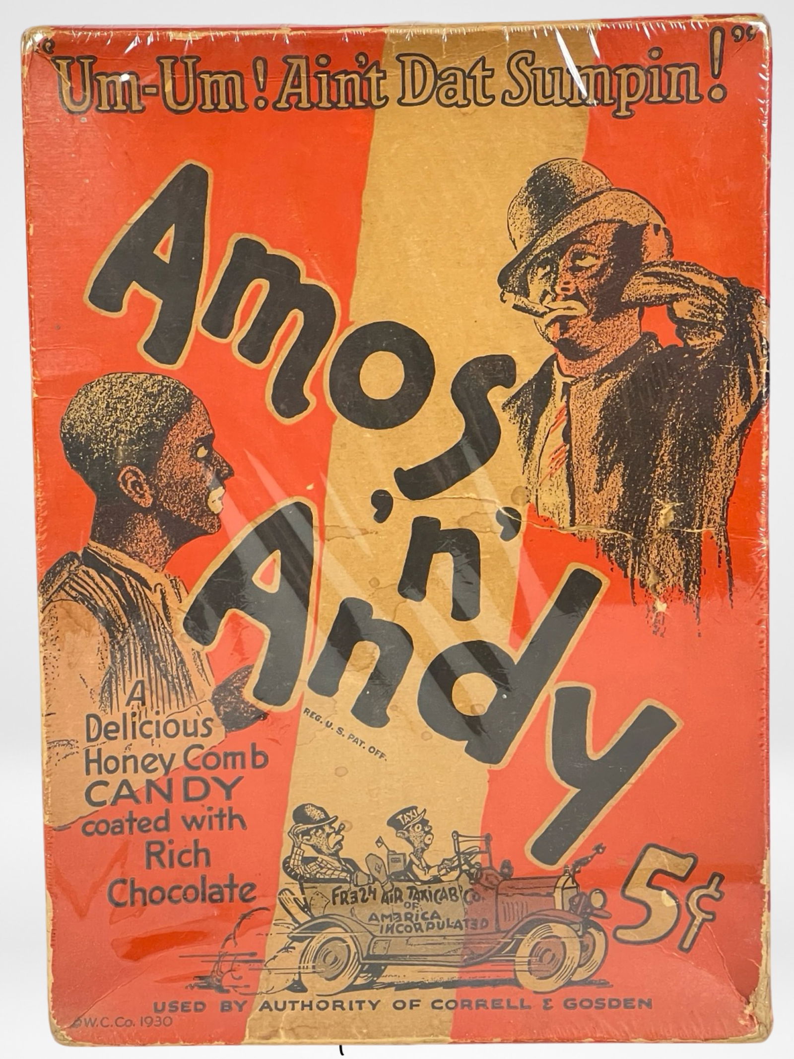 1930's Amos 'n' Andy Candy Box Black Americana (1 of 3)