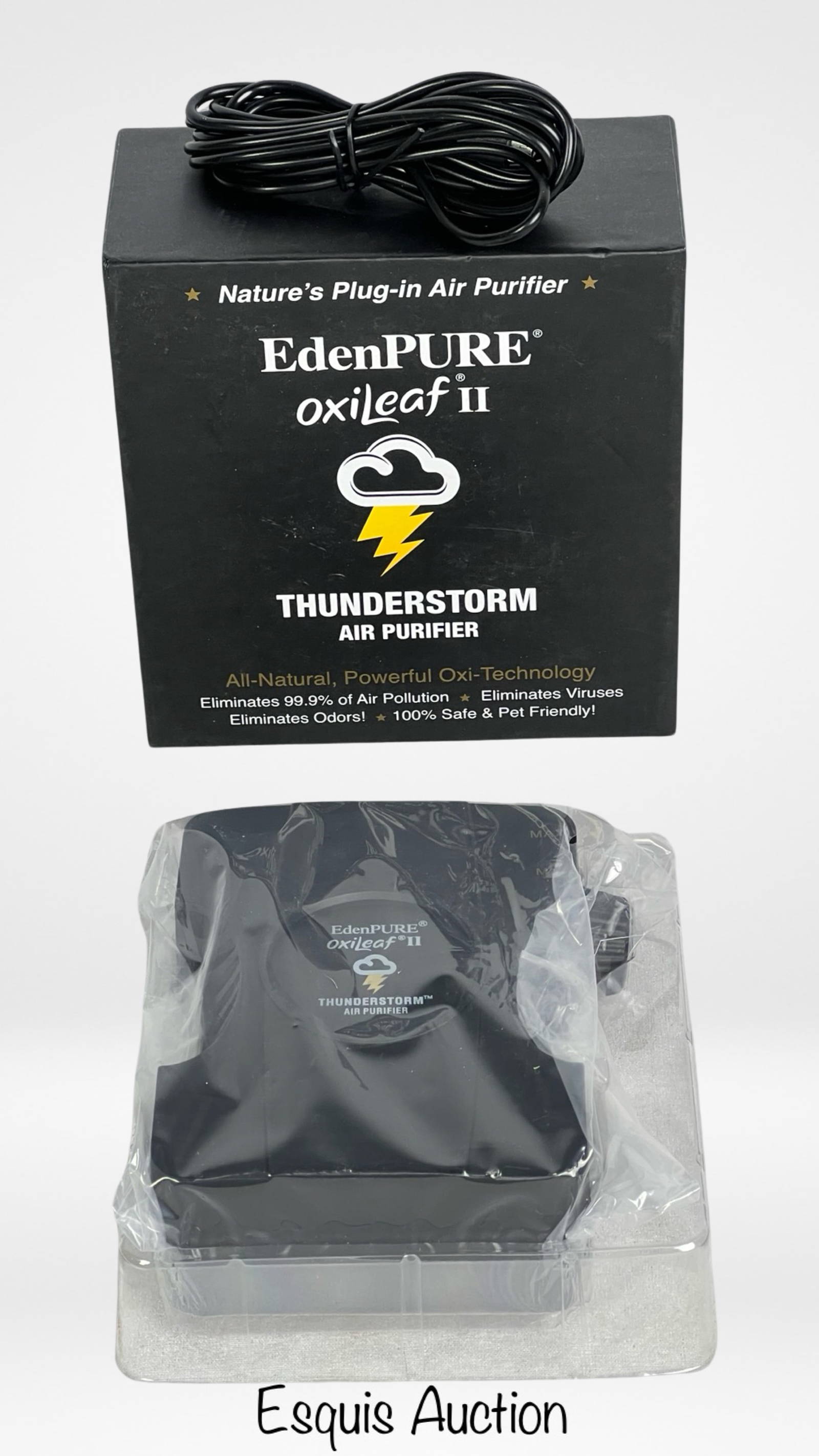 Edenpure Oxileaf Ii Thunderstorm Air Purifier Auction