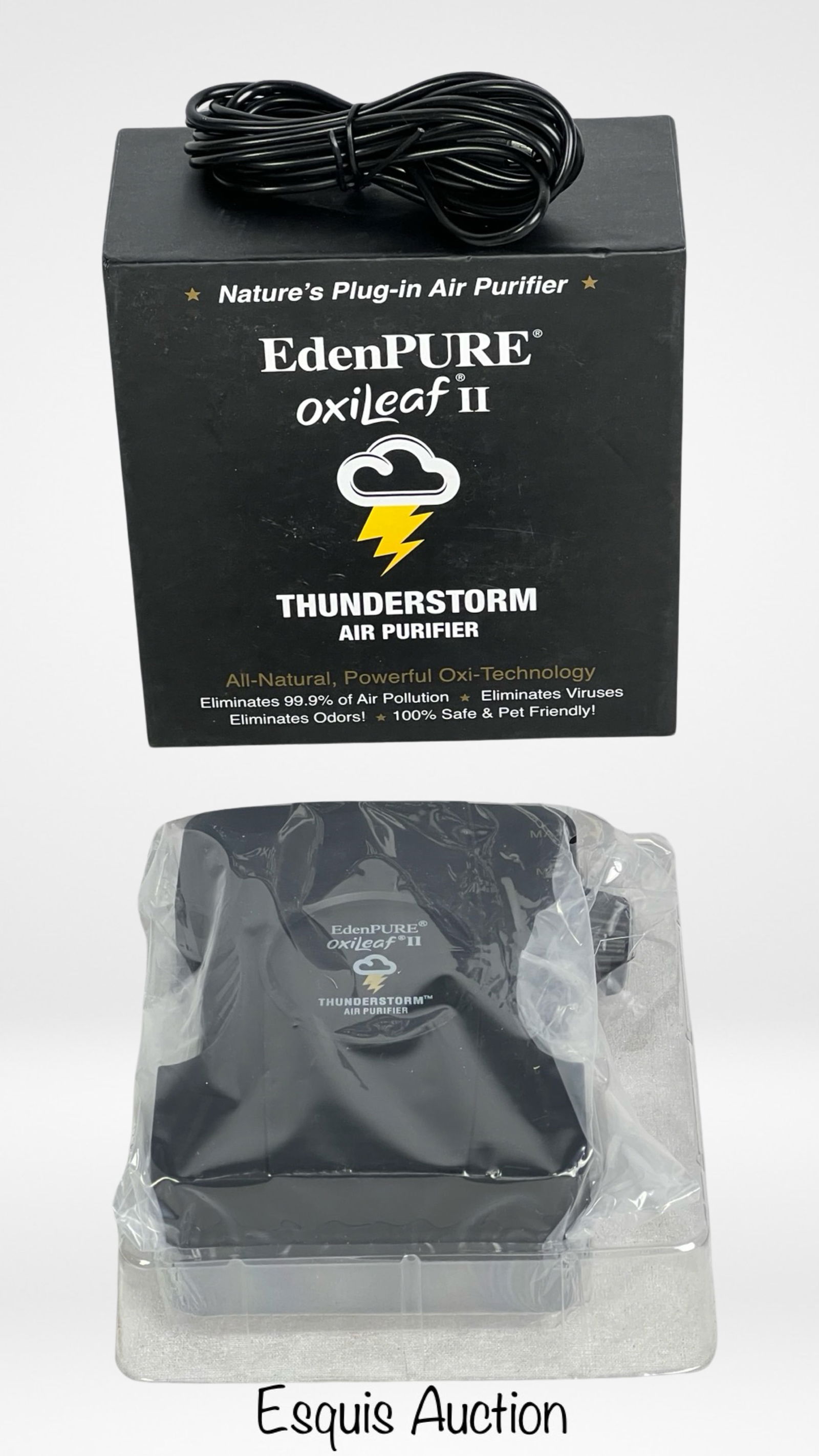 Edenpure Oxileaf Ii Thunderstorm Air Purifier Auction