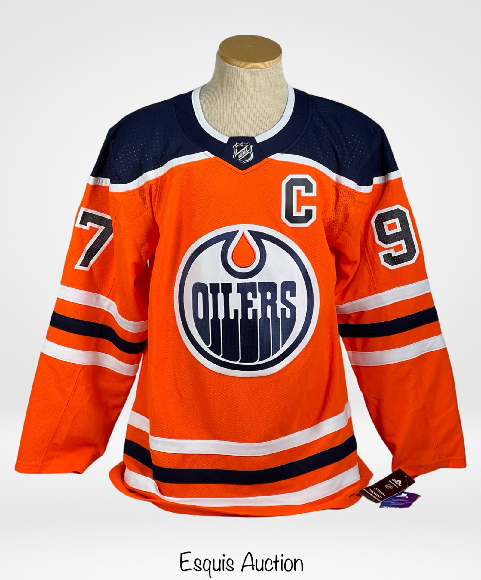 Connor McDavid Edmonton Oilers Adidas Jersey: Connor McDavid Edmonton Oilers Adidas Home Orange Jersey. Size- 50. New with tags