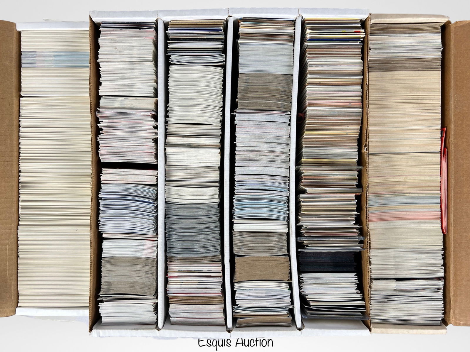 3 Jumbo Boxes Full of Unsearched Sport Cards- Base (1 of 5)