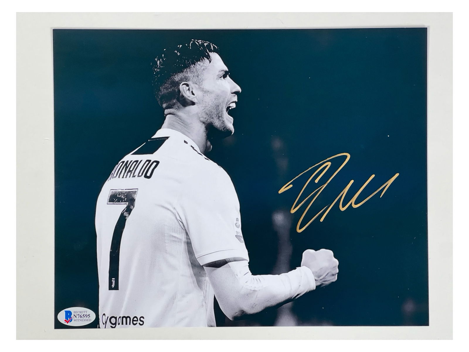 Cristiano Ronaldo Autographed Photograph (1 of 3)