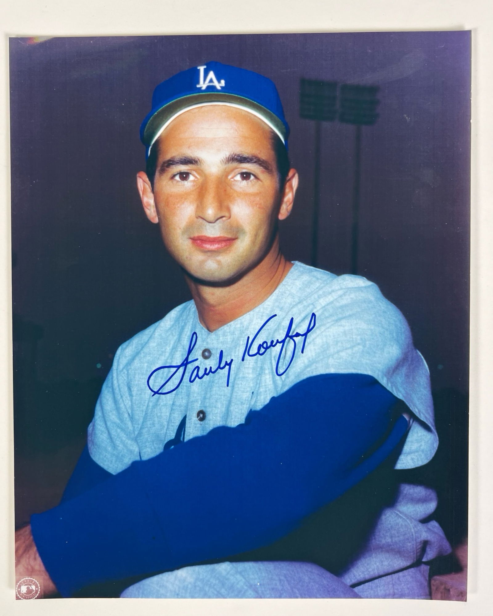 Sandy Koufax Autographed Baseball Photograph (1 of 3)
