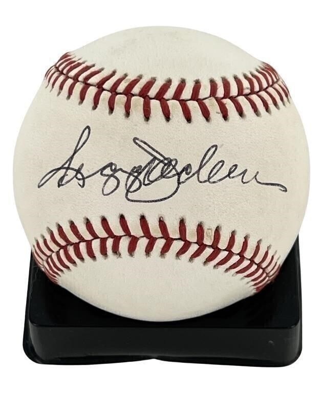 Reggie Jackson Autographed/ Signed Baseball (1 of 3)