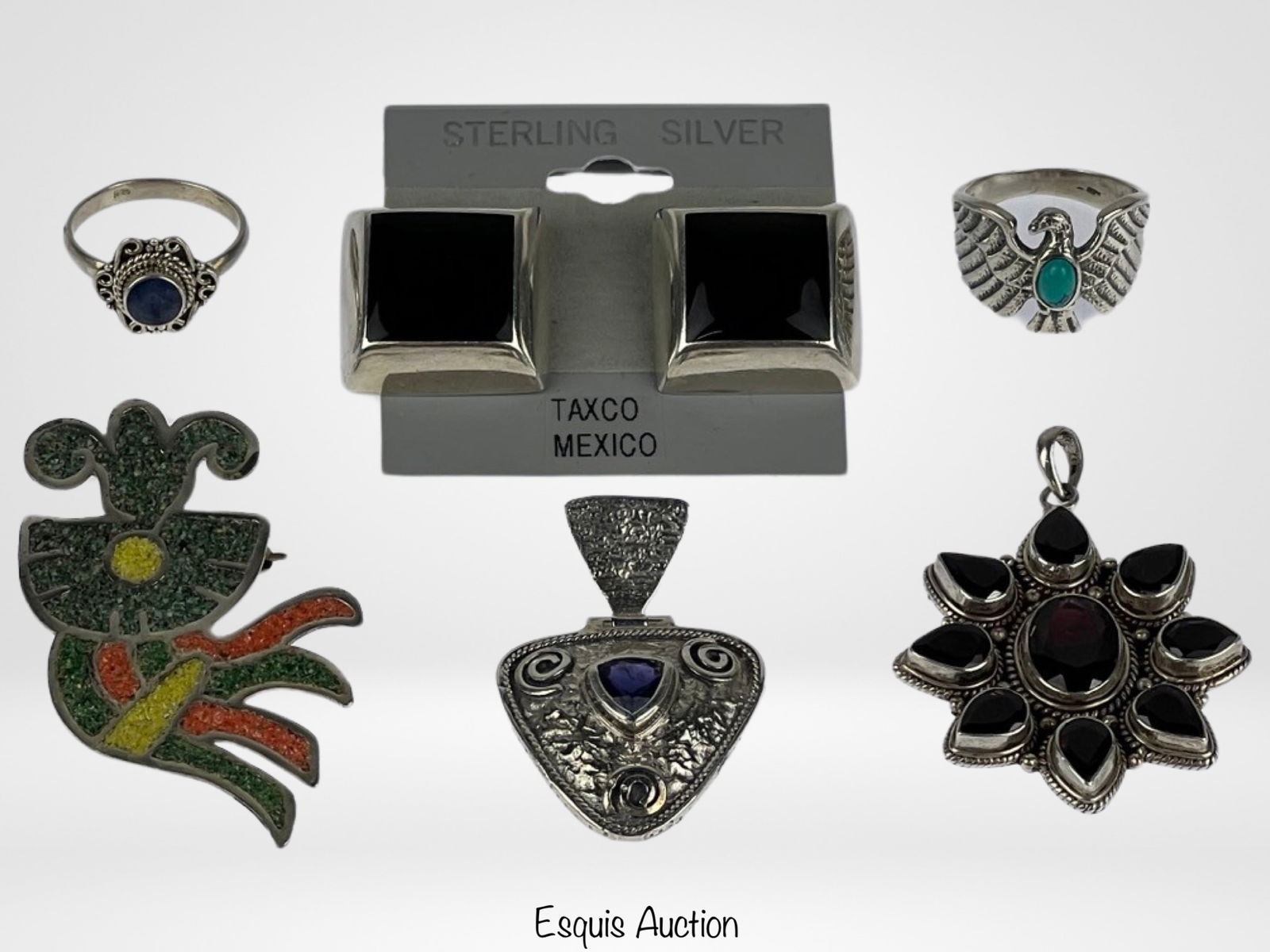 Sterling Silver Jewelry Assortment- Taxco, Citlali (1 of 4)