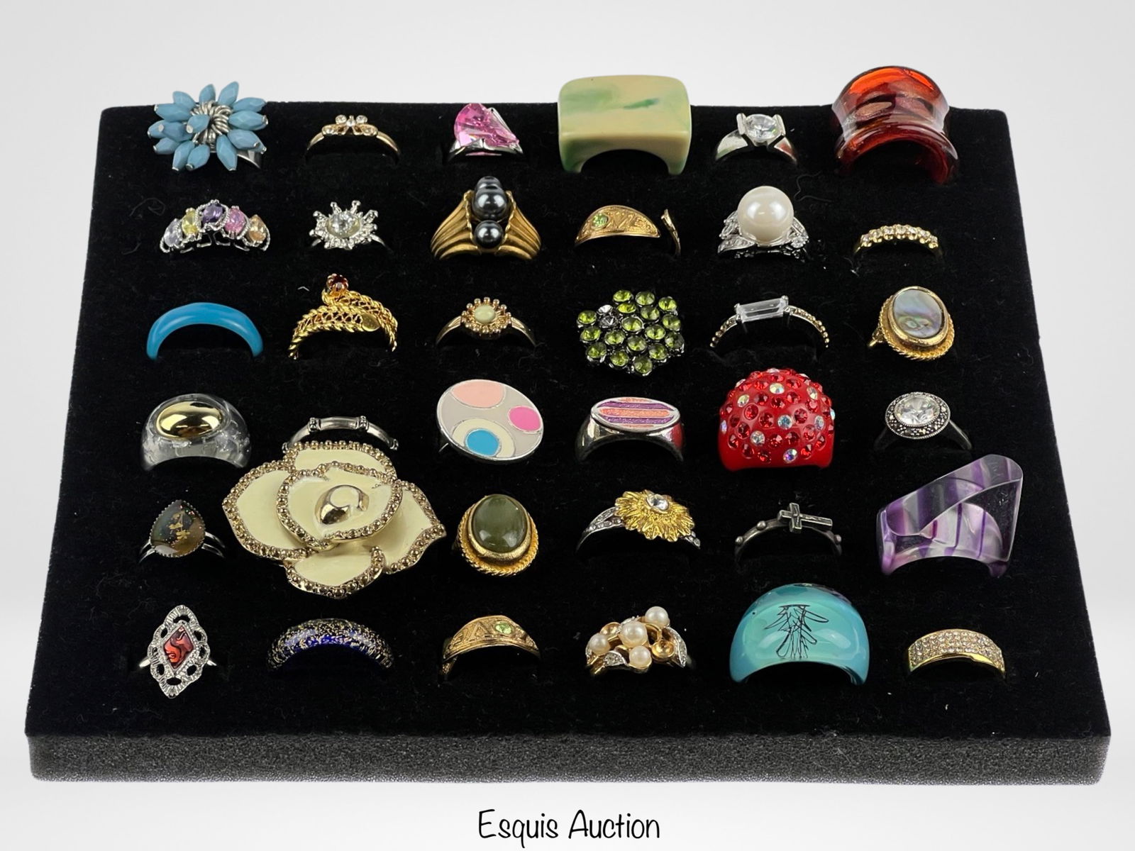 Collection of 36 Various Lady's Rings (1 of 3)