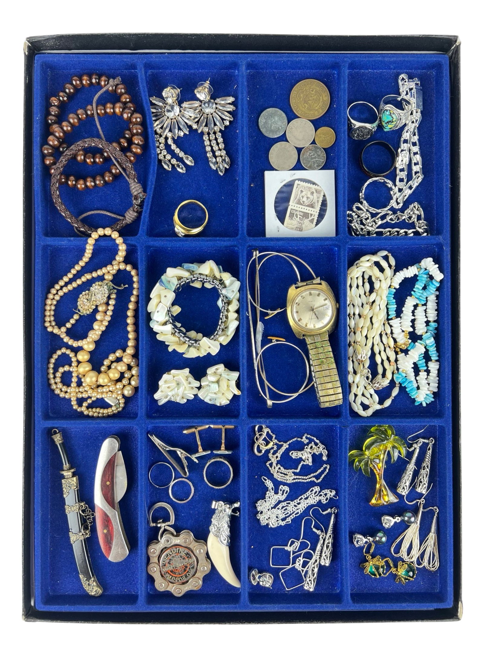 Group of Vintage Jewelry including Sterling (1 of 3)