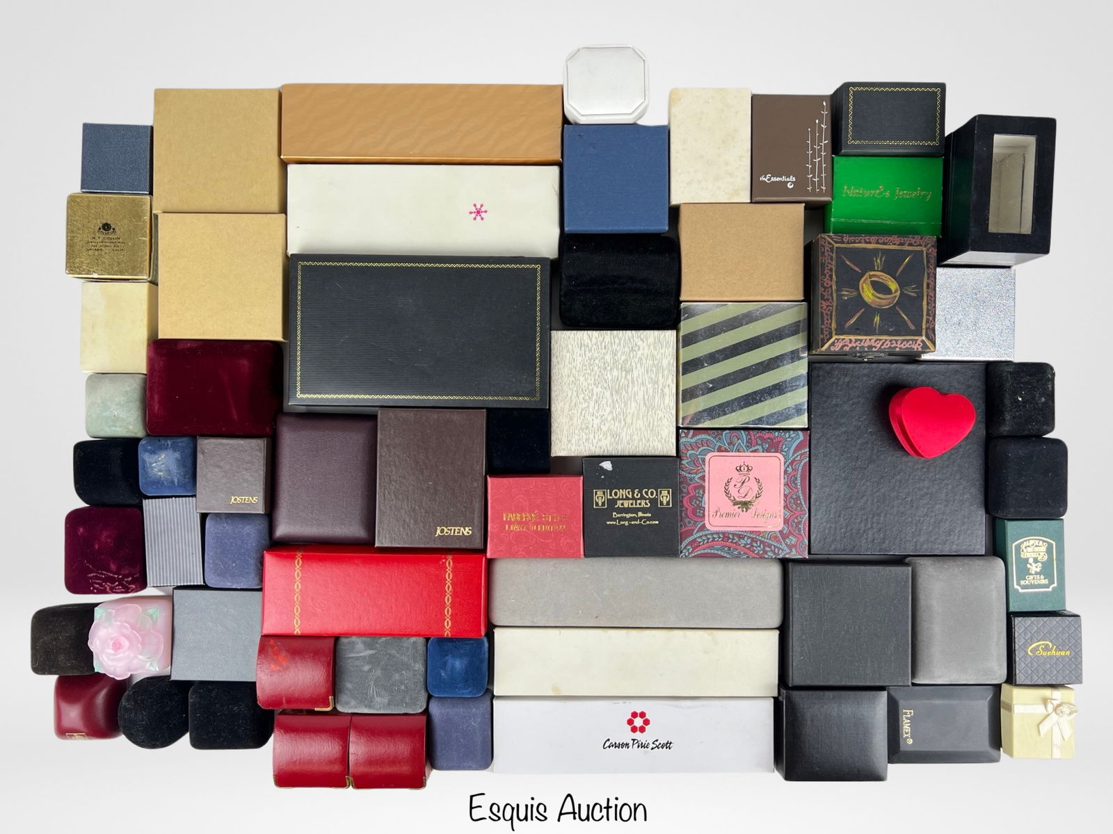 Large Assortment of Jewelry & Ring Boxes (1 of 6)