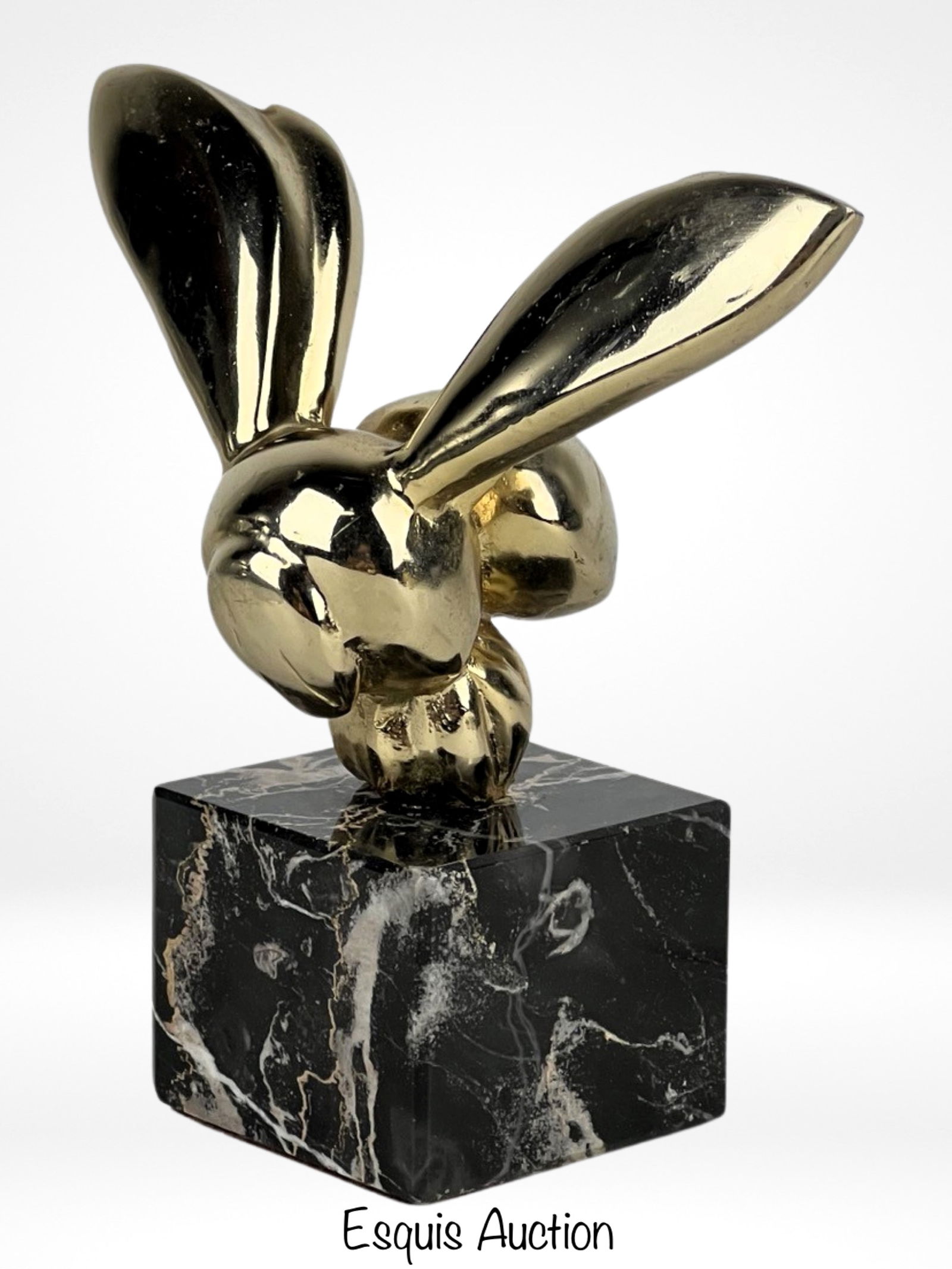Gaston Lachaise Bee Sculpture on Marble Base- Alva (1 of 5)