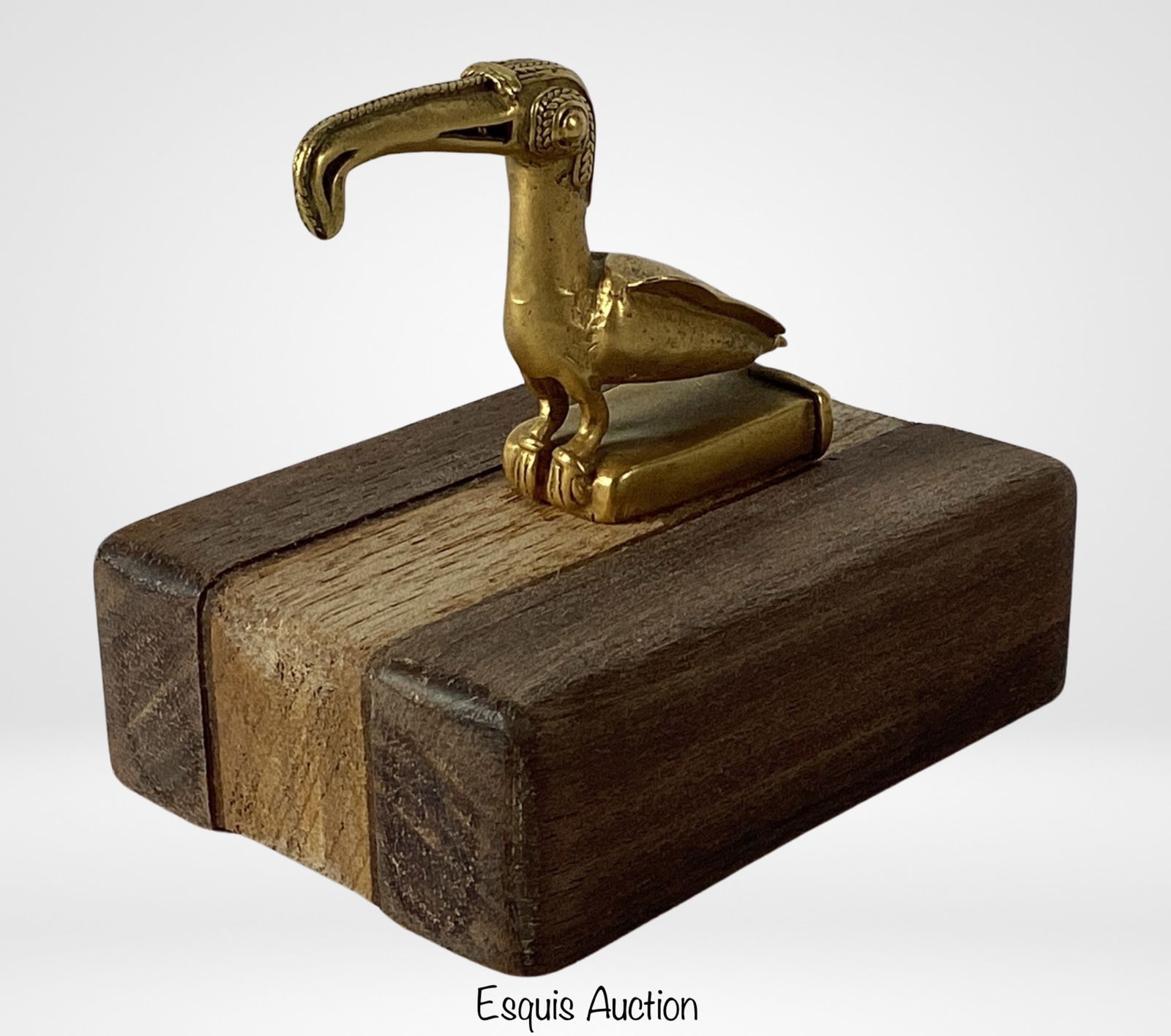 Pre-Columbian Peruvian Mochica Gold Bird Replica (1 of 3)