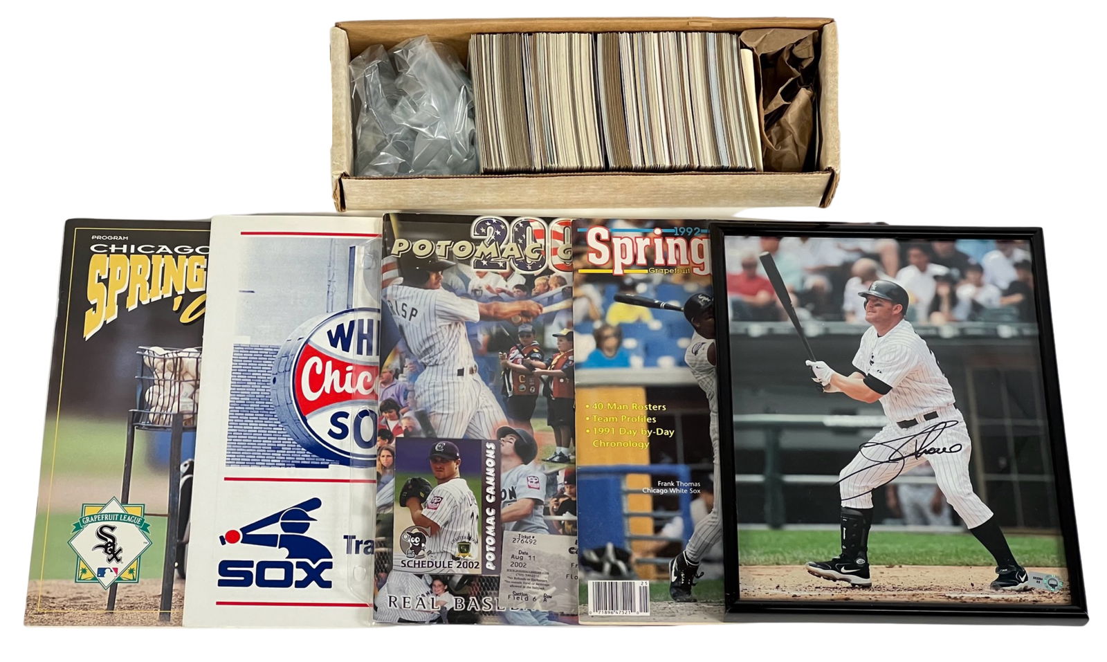 White Sox Tribute Baseball Collectibles- Cards, (1 of 4)