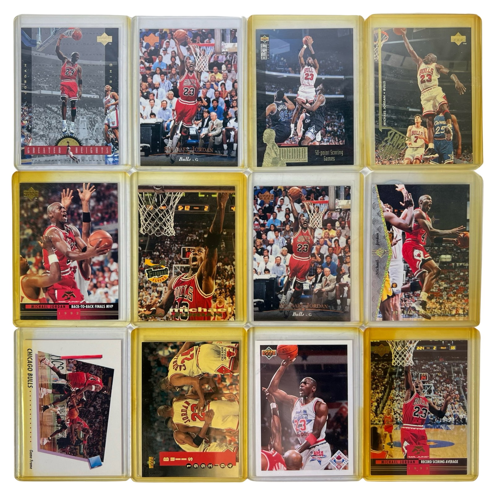 Michael Jordan/ Chicago Bulls Trading Cards: Lot of Michael Jordan/ Chicago Bulls Trading Cards