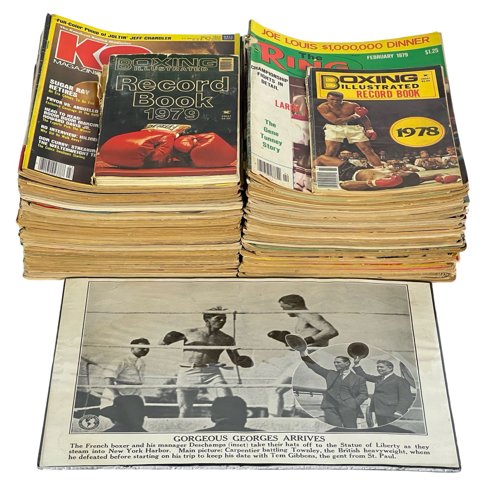 Collection of Vintage Boxing Magazines- Ring (1 of 9)