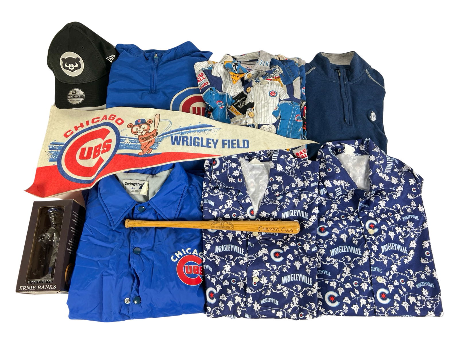 Chicago Cubs Baseball Memorabilia- Jacket, Shirts (1 of 10)