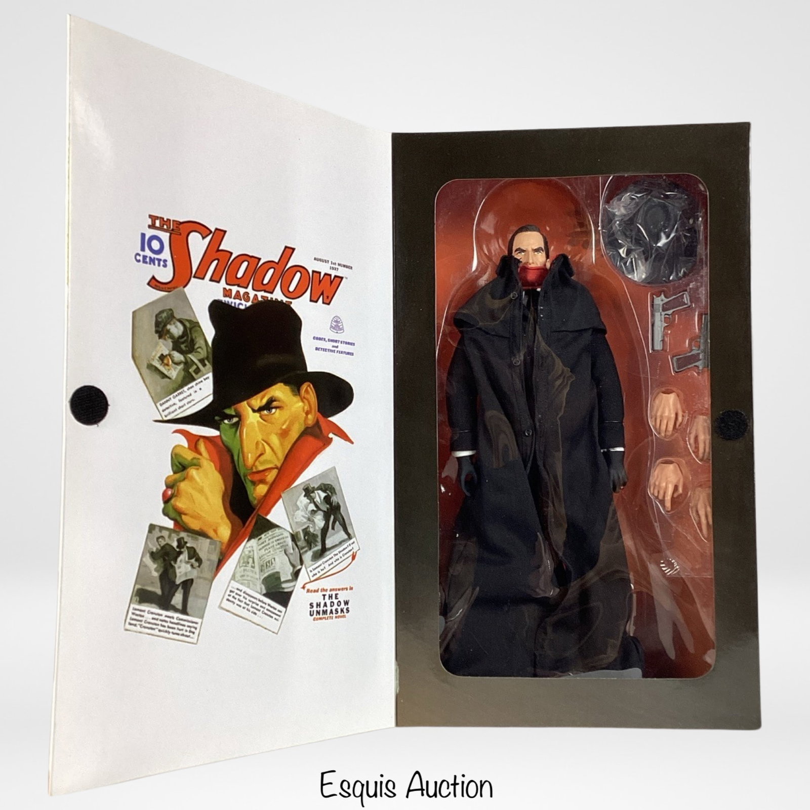 The Shadow- Executive Replicas 1/6 Action Figure: "The Shadow" 1/6 Scale Action Figure by Executive Replicas/ Go Hero. Mint in original box.