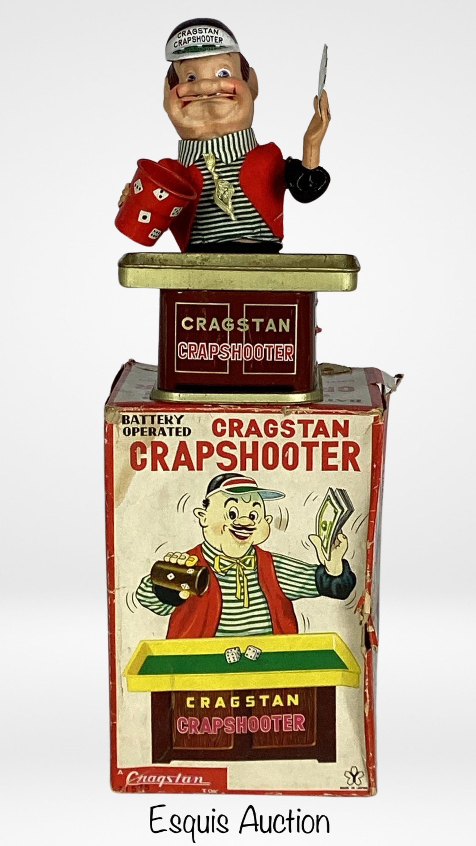 Cragstan- Crapshooter Bat-Op Japanese Toy (1 of 3)
