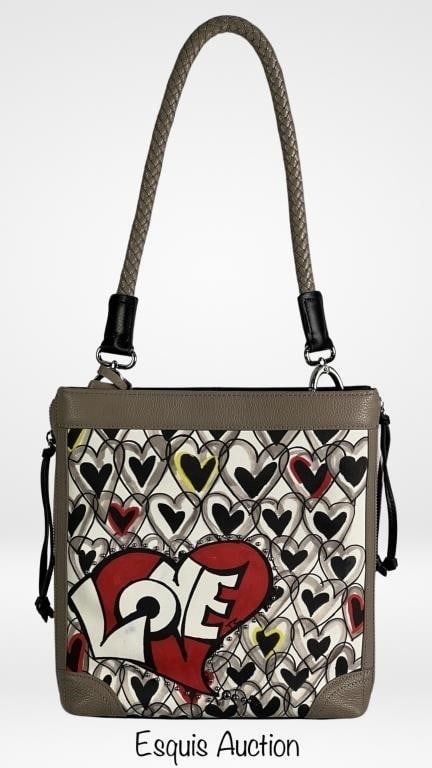 Brighton "Love Me" Heart Petite Handbag/ Purse (1 of 8)