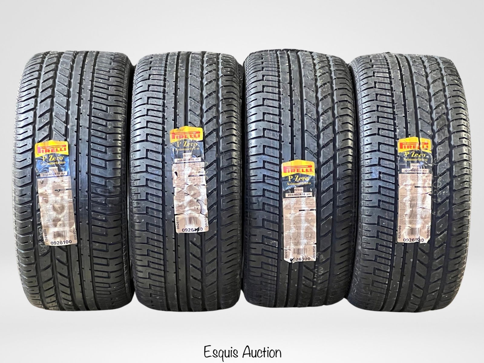 Set of 4 Pirelli 255/40ZR18 Car Tires- Never Used (1 of 3)