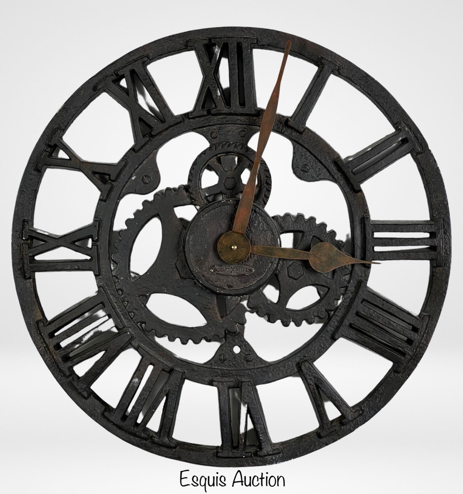 Howard Miller Allentown Wall Clock: Howard Miller Allentown Wall Clock. 21" in dia.