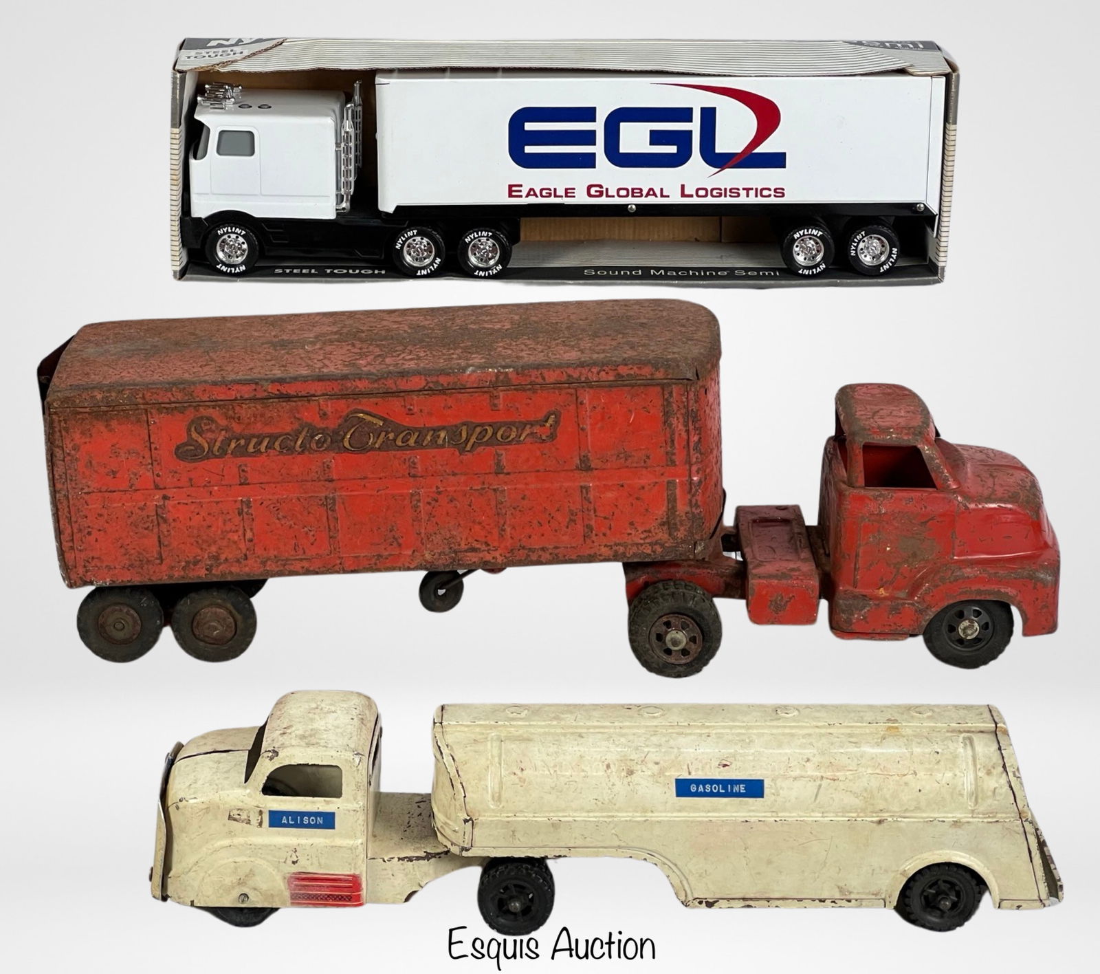 Vintage Nylint, Tonka & Marx Toy Trucks- Pressed S (1 of 5)