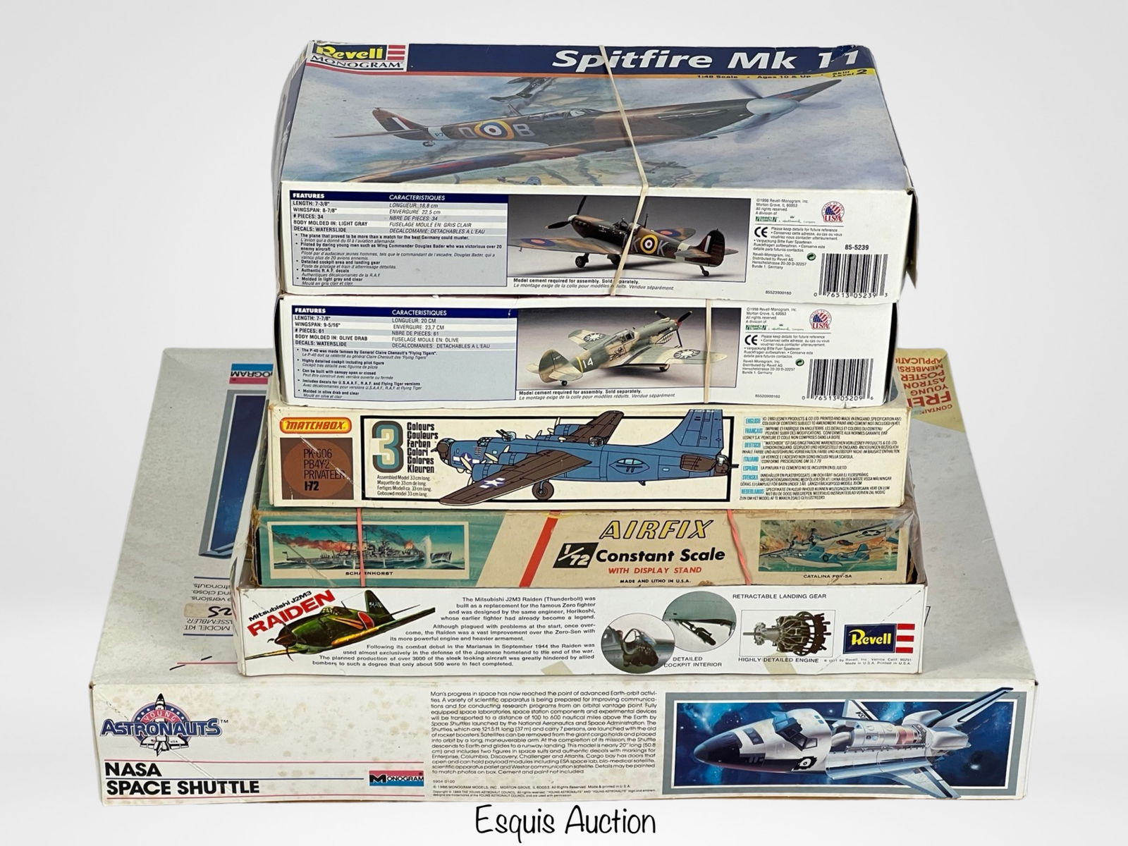Airplanes & Space Shuttle Plastic Model Kits (1 of 5)