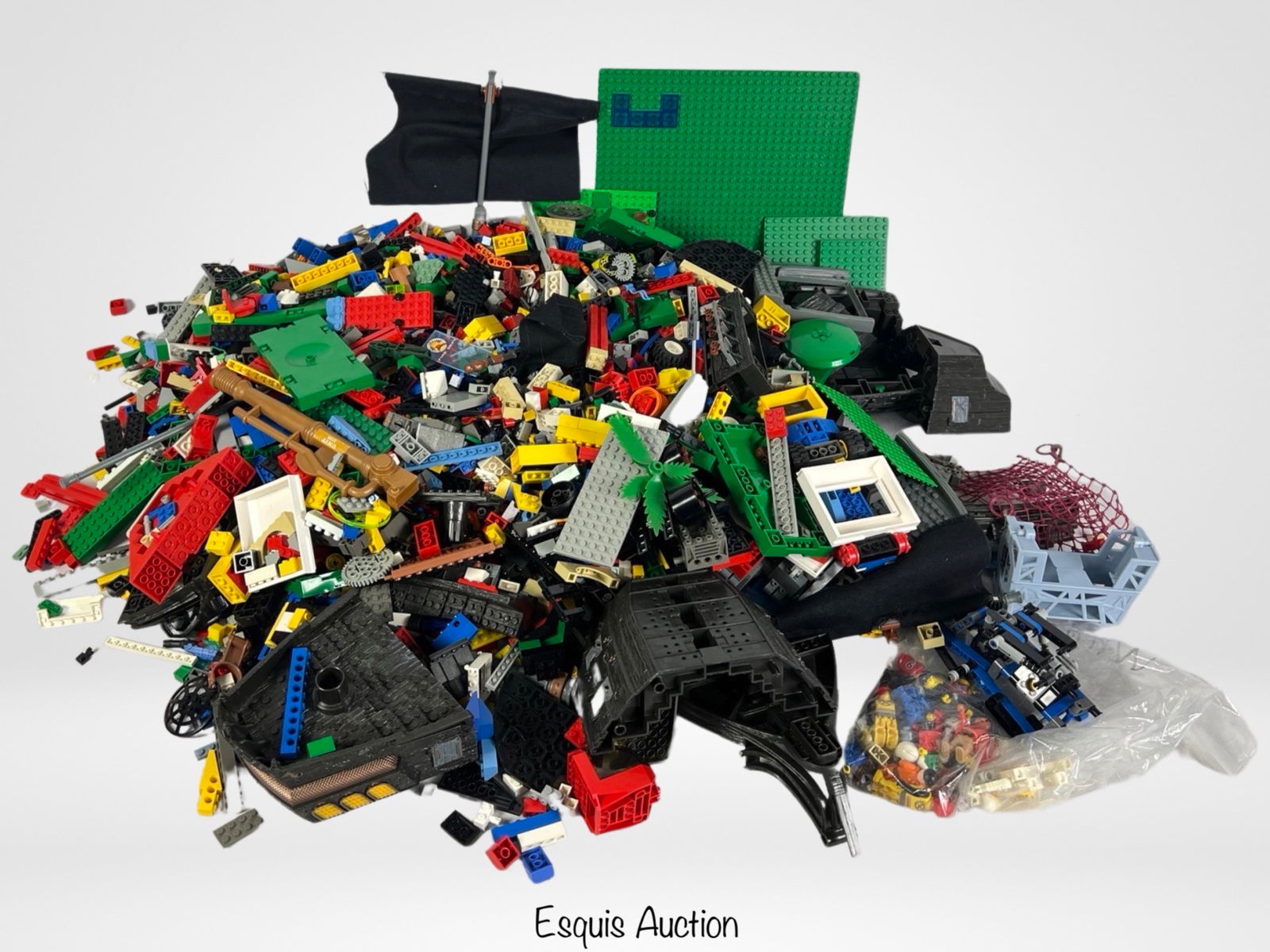 Over 20 lbs of Vintage Loose Lego Building Blocks (1 of 7)