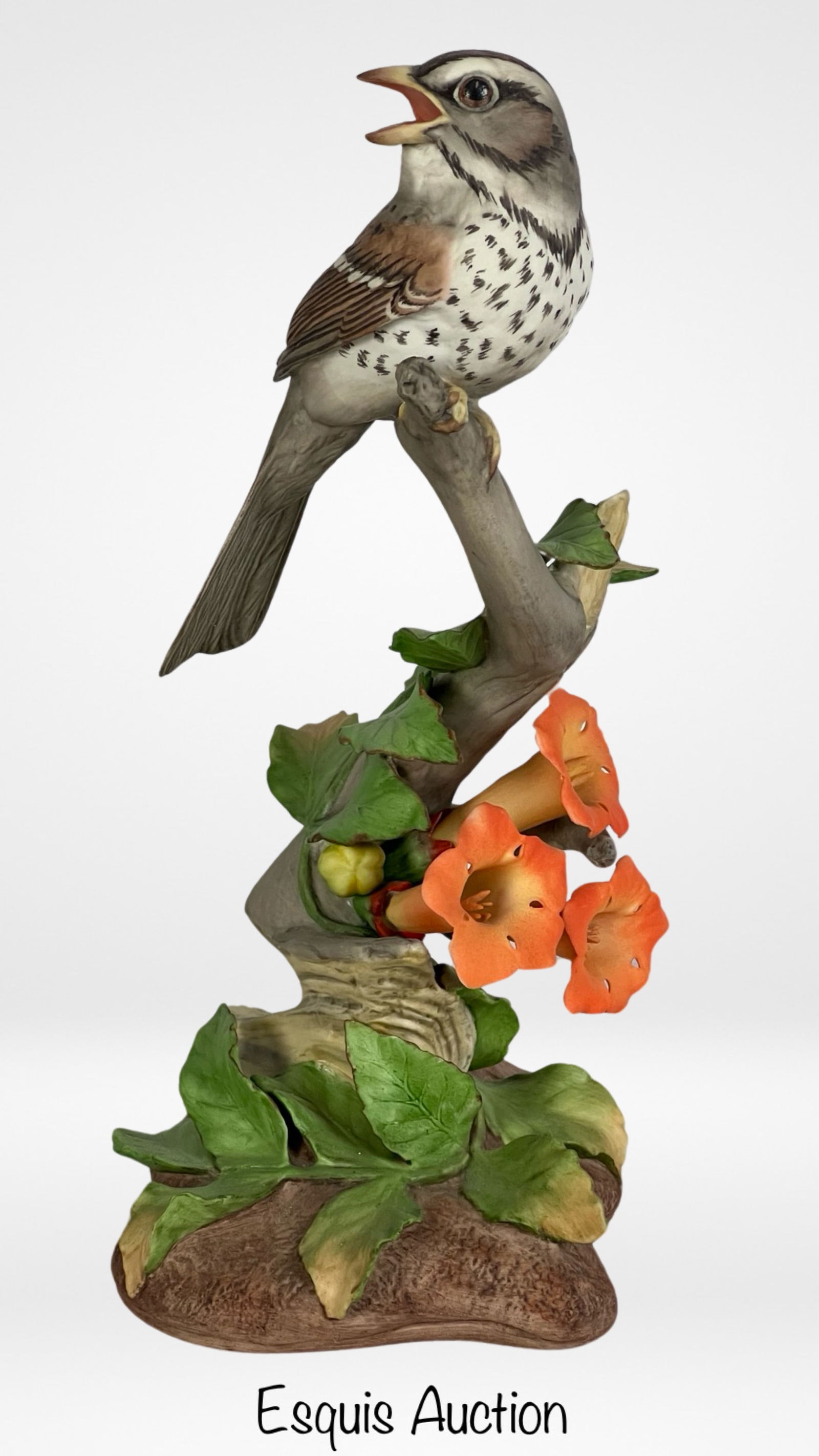 Boehm- "Song Sparrow" Porcelain Bird Sculpture (1 of 4)
