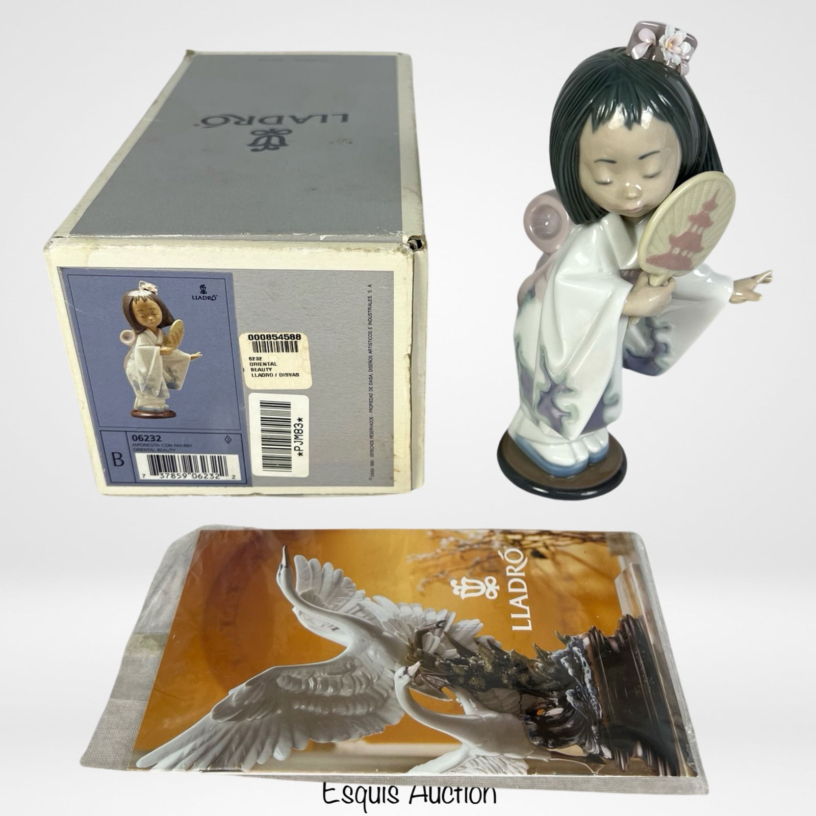 Lladro "Oriental Beauty" Porcelain Figurine 6232 (1 of 5)