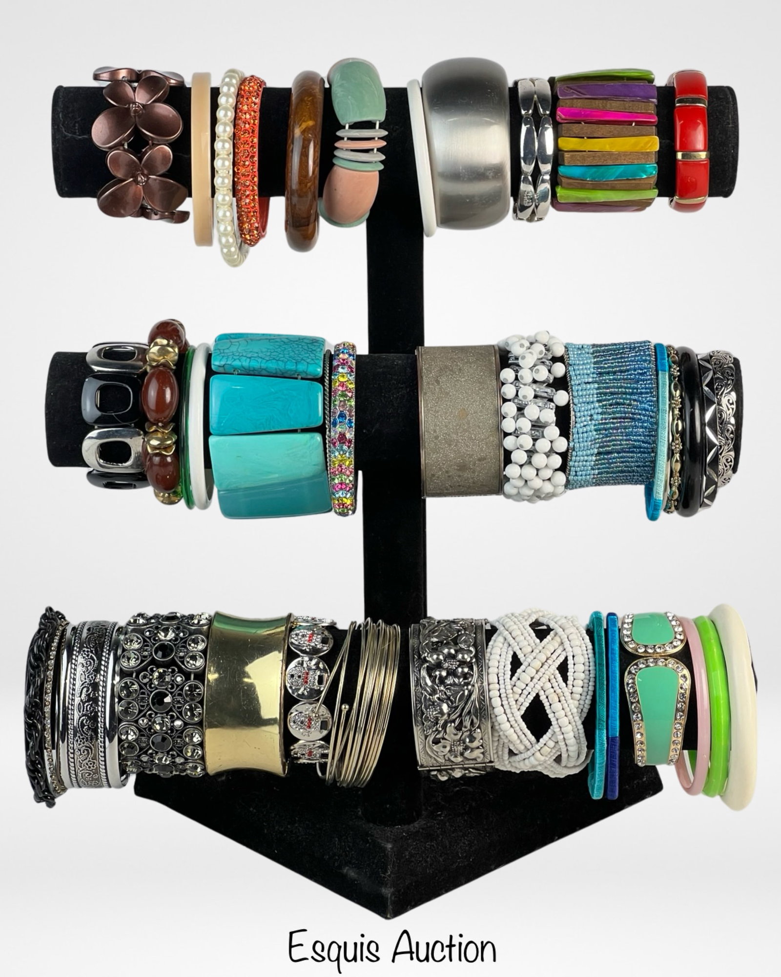 Assortment of Lady's Bracelets: Elevate your wristwear with this exquisite Assortment of Lady's Bracelets. Whether you seek delicate charm or statement pieces, this collection offers a diverse symphony of styles to complement any ou