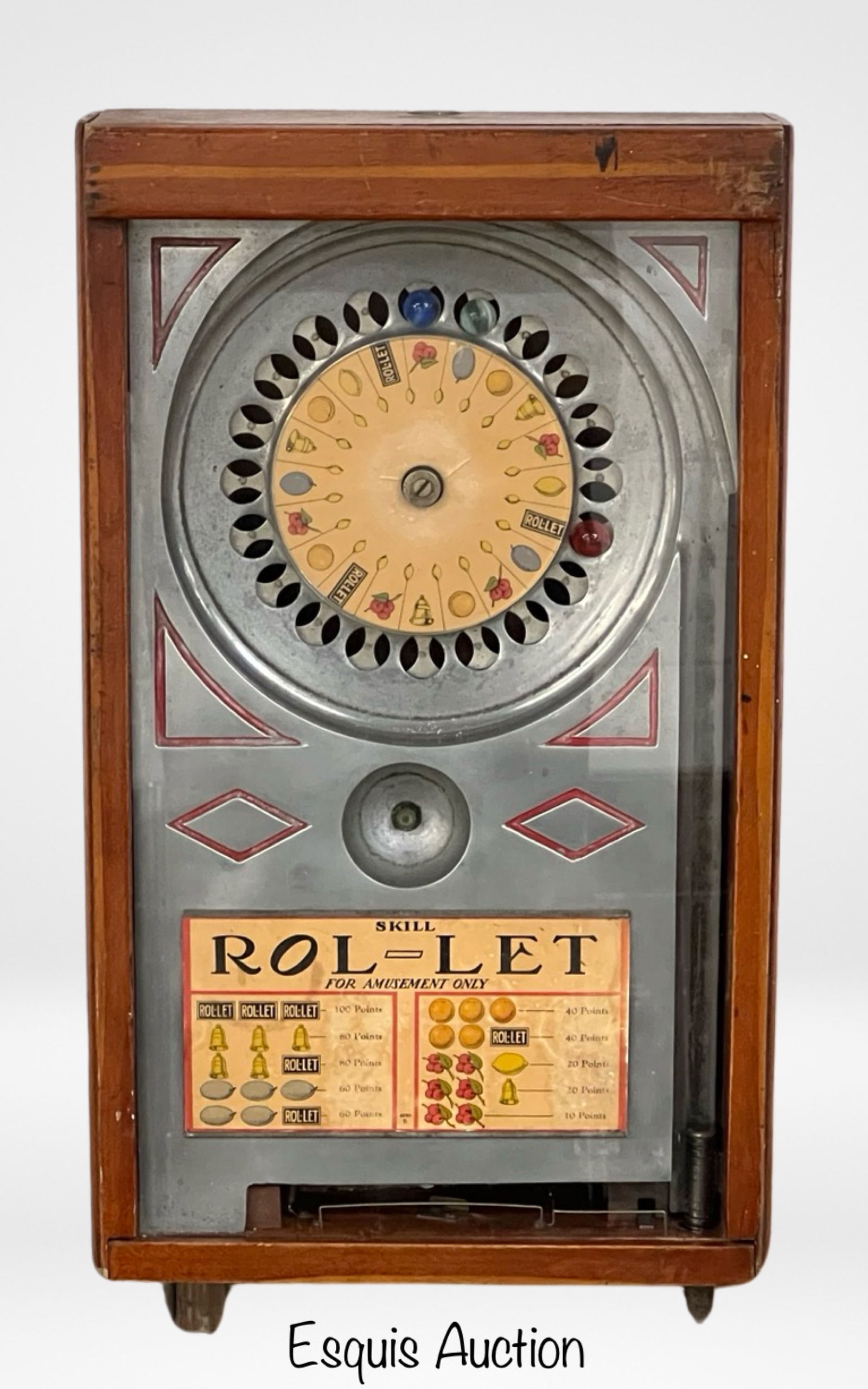 1930's ABT Rol-Let 5c Countertop Slot Machine (1 of 3)