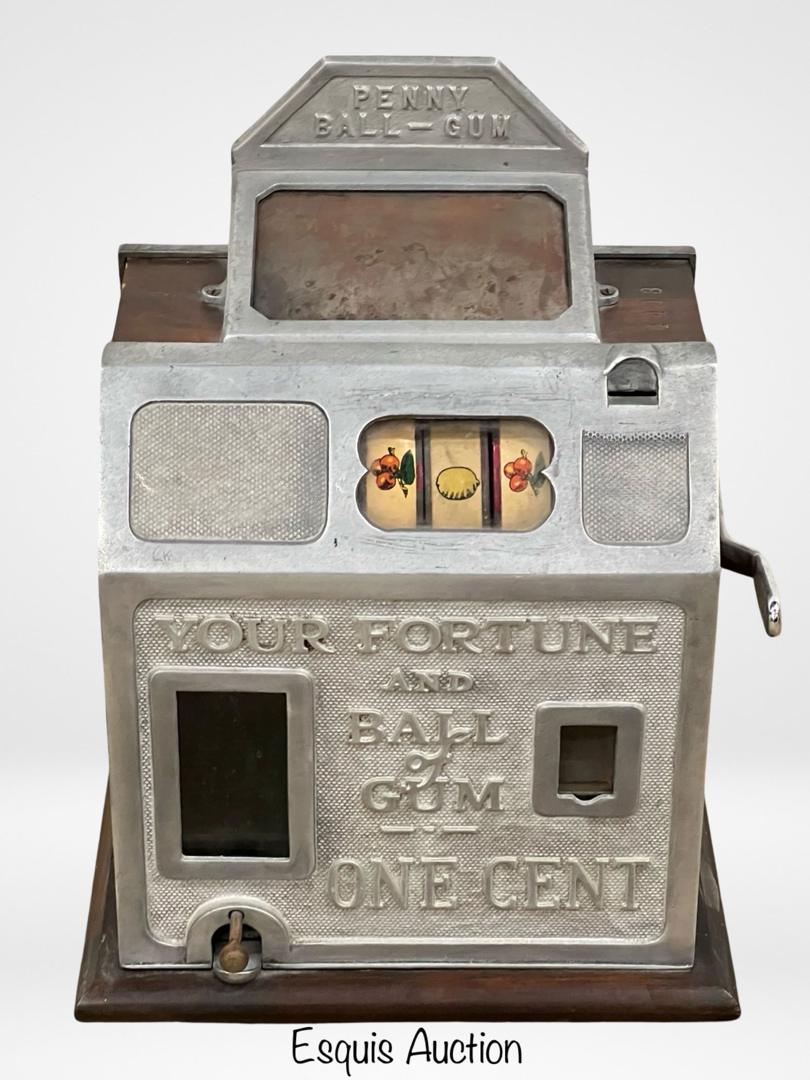 1930s-1940s "Penny Ball-Gum" 1c Trade Stimulator (1 of 3)
