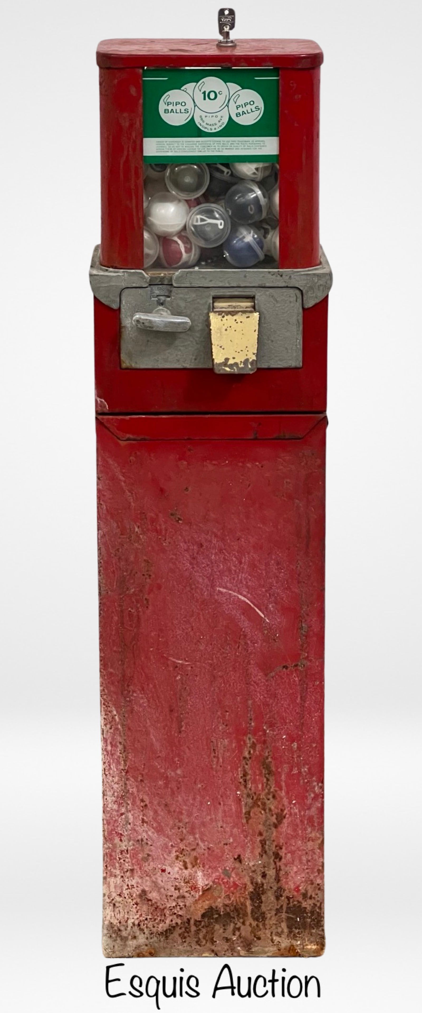 Retro "Pipo Balls" Coin-Op Vending Machine (1 of 4)