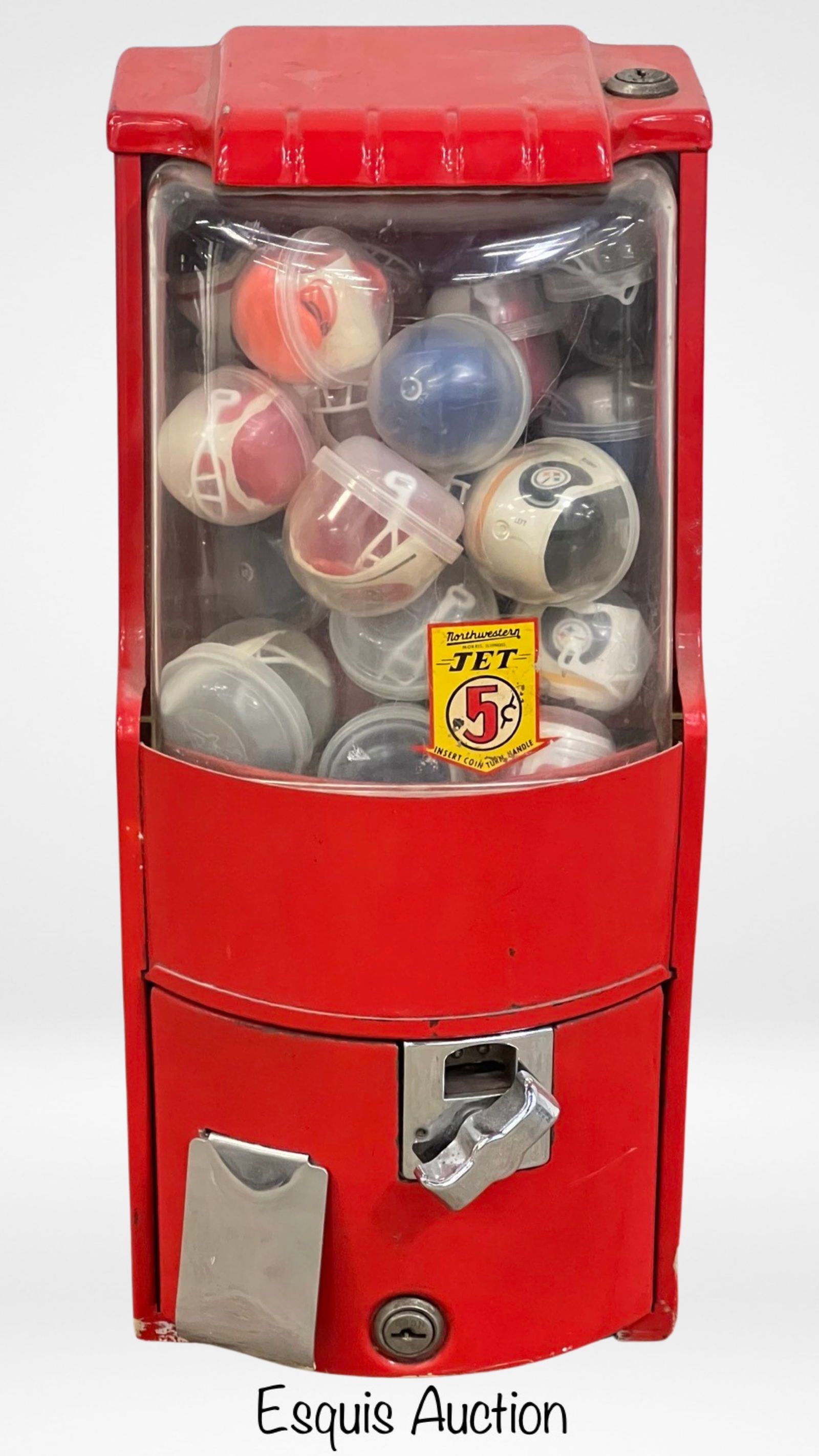 Vintage Northwestern Jet 5? Vending Machine (1 of 2)