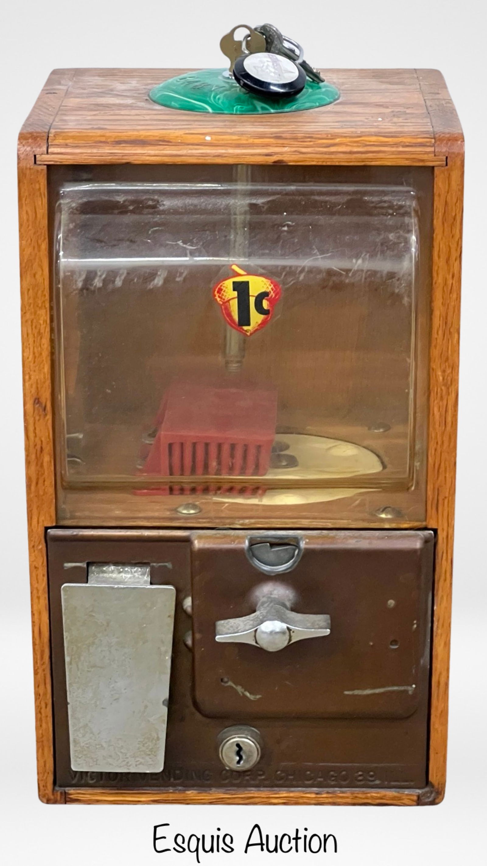 1950s Victor "Baby Grand" 1? Vending Gumball Mac (1 of 2)