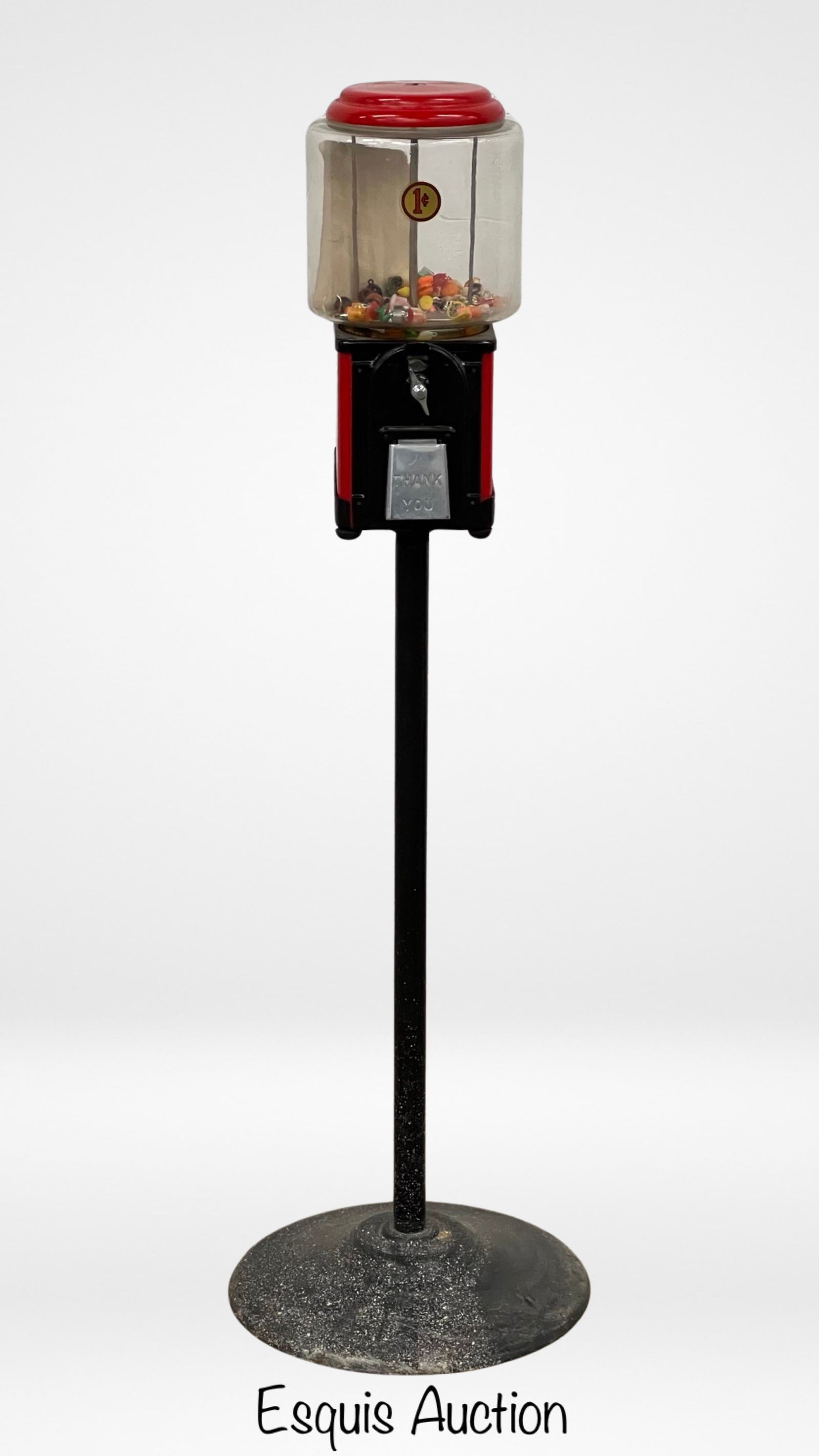 Vintage Topper 1c Gumball/ Toy Vending Machine (1 of 3)