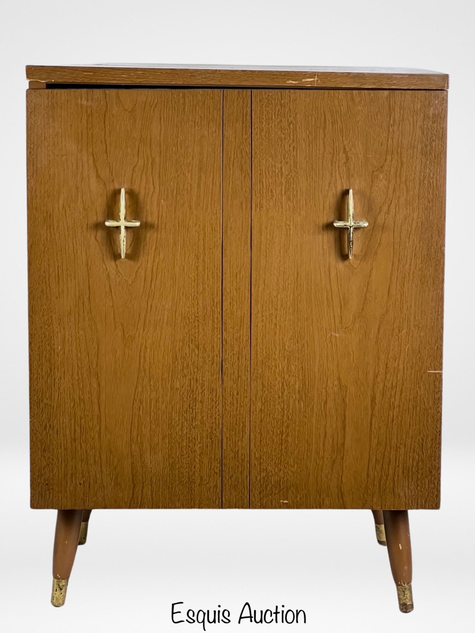 MCM Atomic Era Vinyl Record Cabinet by Universal (1 of 5)