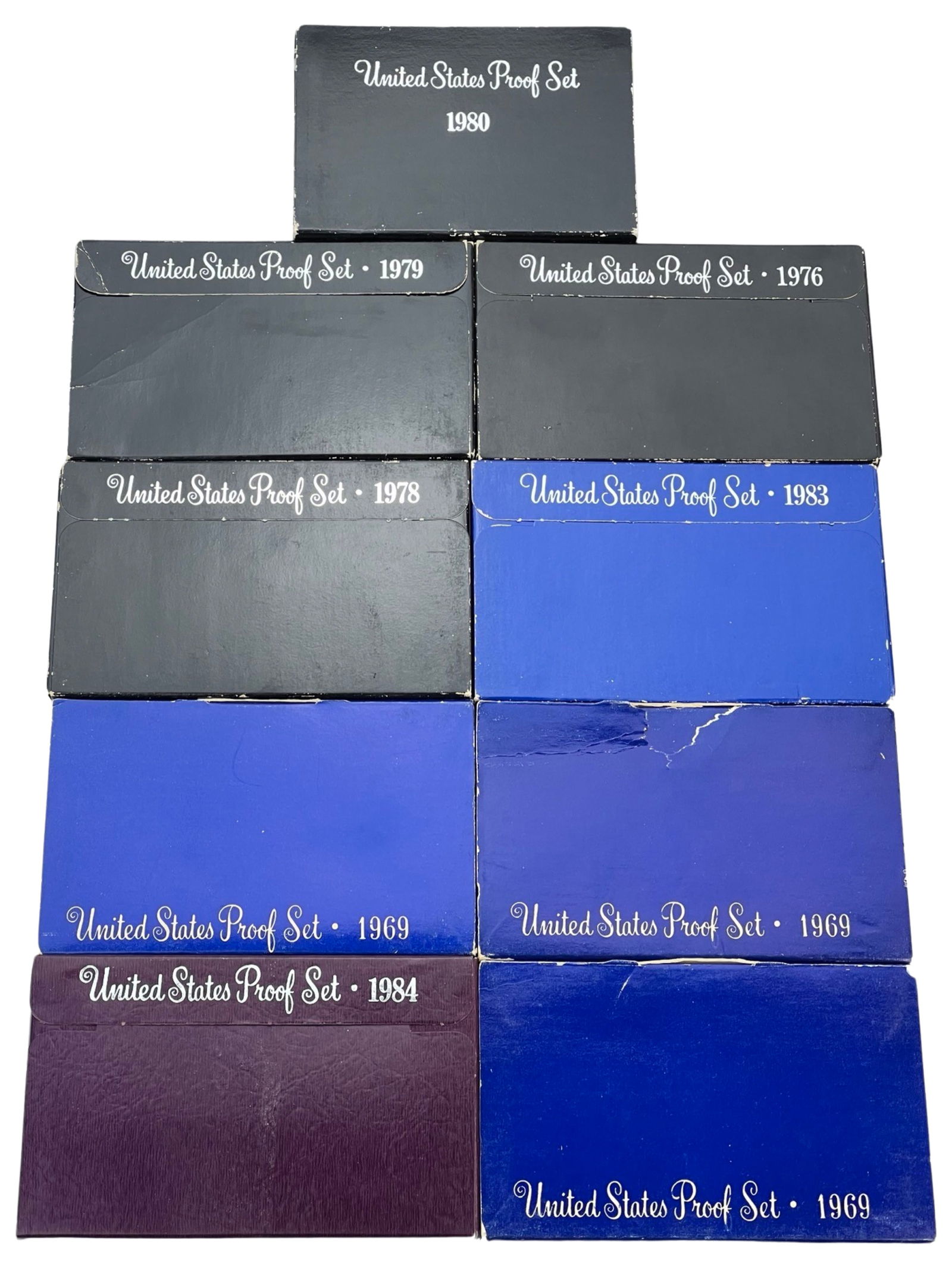 Lot of US Proof Coin Sets (1 of 4)