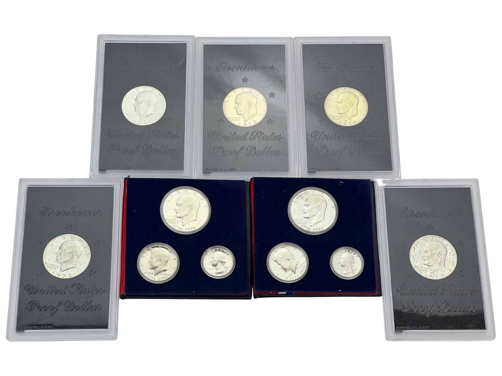 Eisenhower Silver Proof Dollar Sets & 1976 Coin Se (1 of 4)