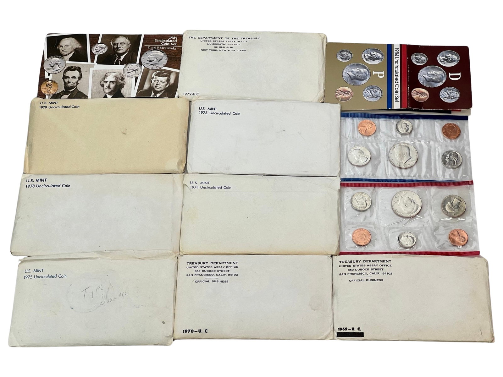 Lot of US Mint Uncirculated Coin Sets (1 of 6)