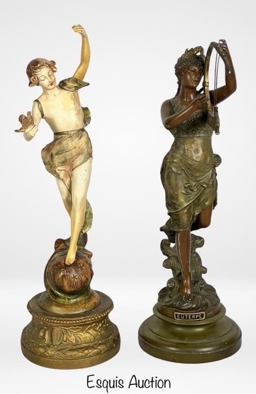 Antique Classic Greek  Metal Sculptures (1 of 4)