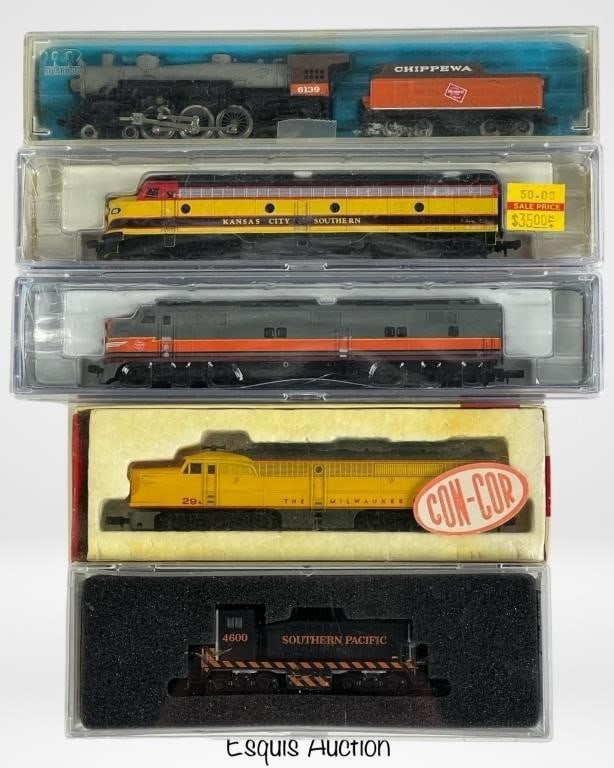 N Scale Con-Cor/ Rivarossi Locomotives: N Scale Con-Cor/ Rivarossi/ Life-Like Locomotives.