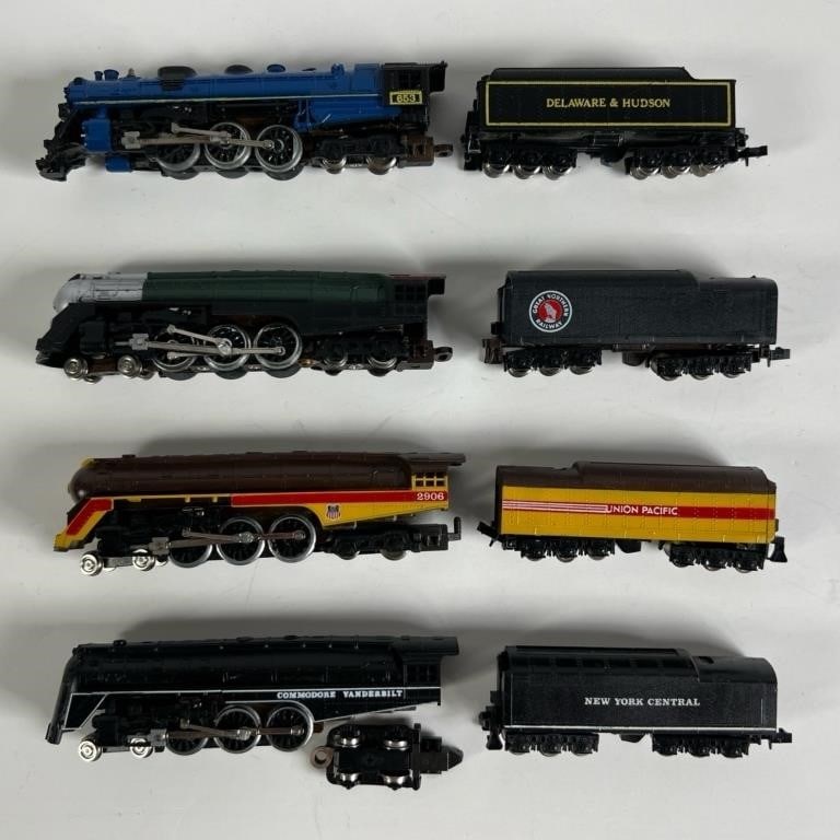 Vintage N Scale Locomotives with Tenders (1 of 2)