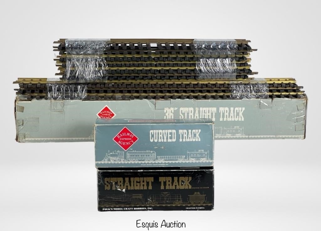 REA & Aristo-Craft G Gauge RR Train Tracks (1 of 3)