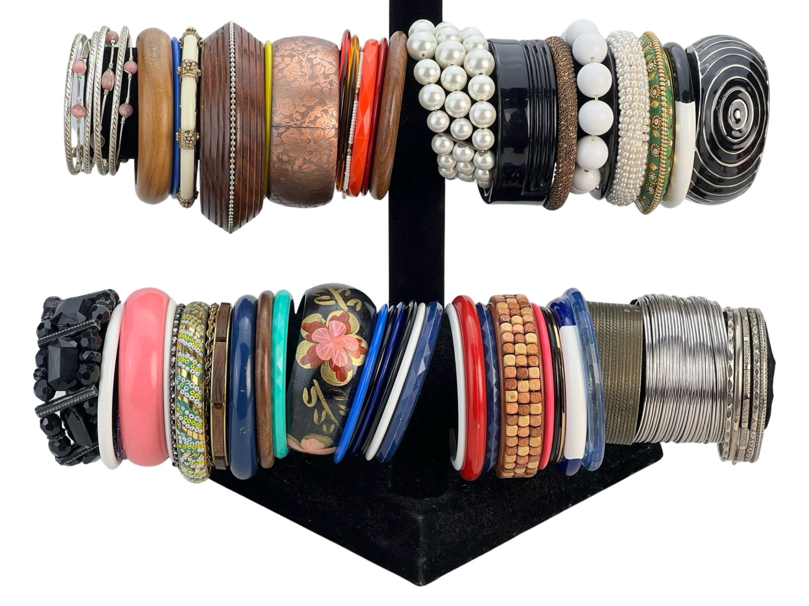 Collection of Lady's Bracelets: Explore a diverse assortment of bracelets, each one offering its own unique style and charm.
